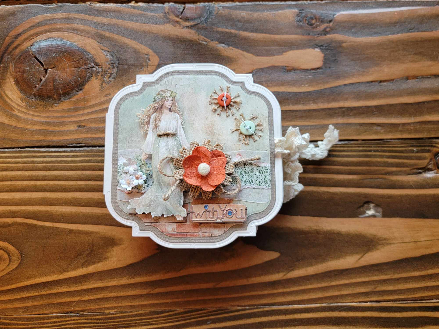 Ethereal Dreams Mini Album - Handmade Keepsake
