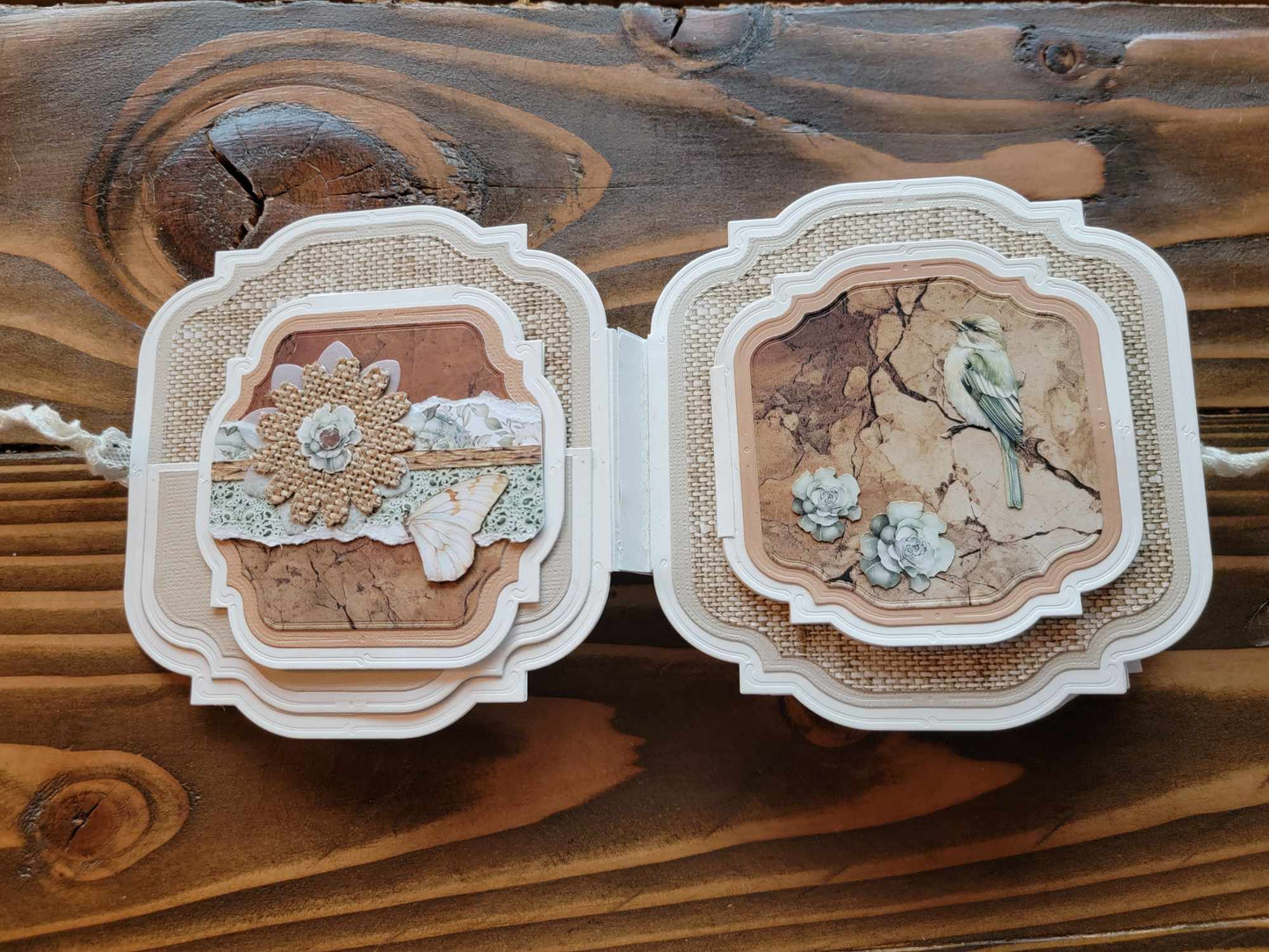 Ethereal Dreams Mini Album - Handmade Keepsake