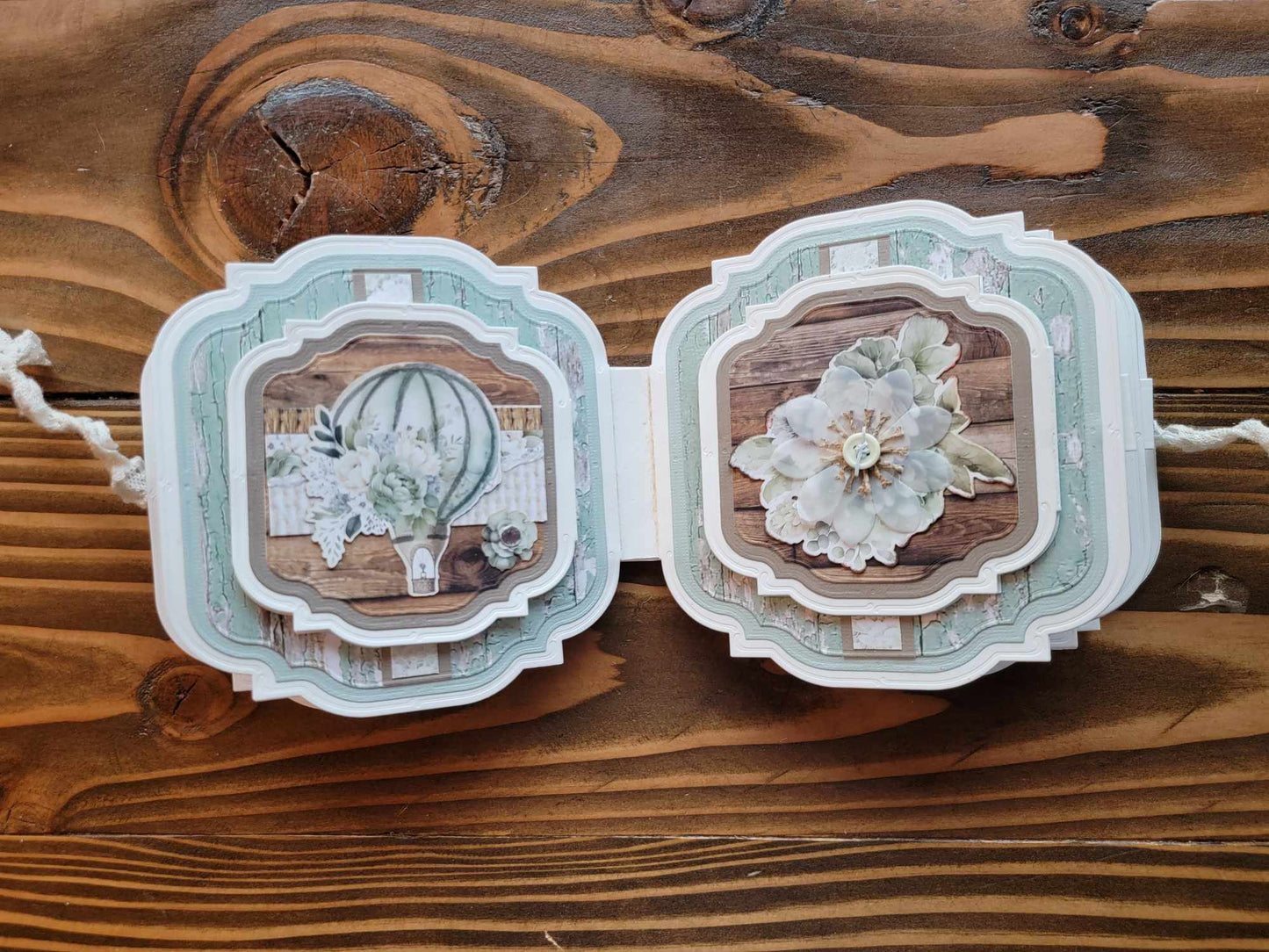 Ethereal Dreams Mini Album - Handmade Keepsake