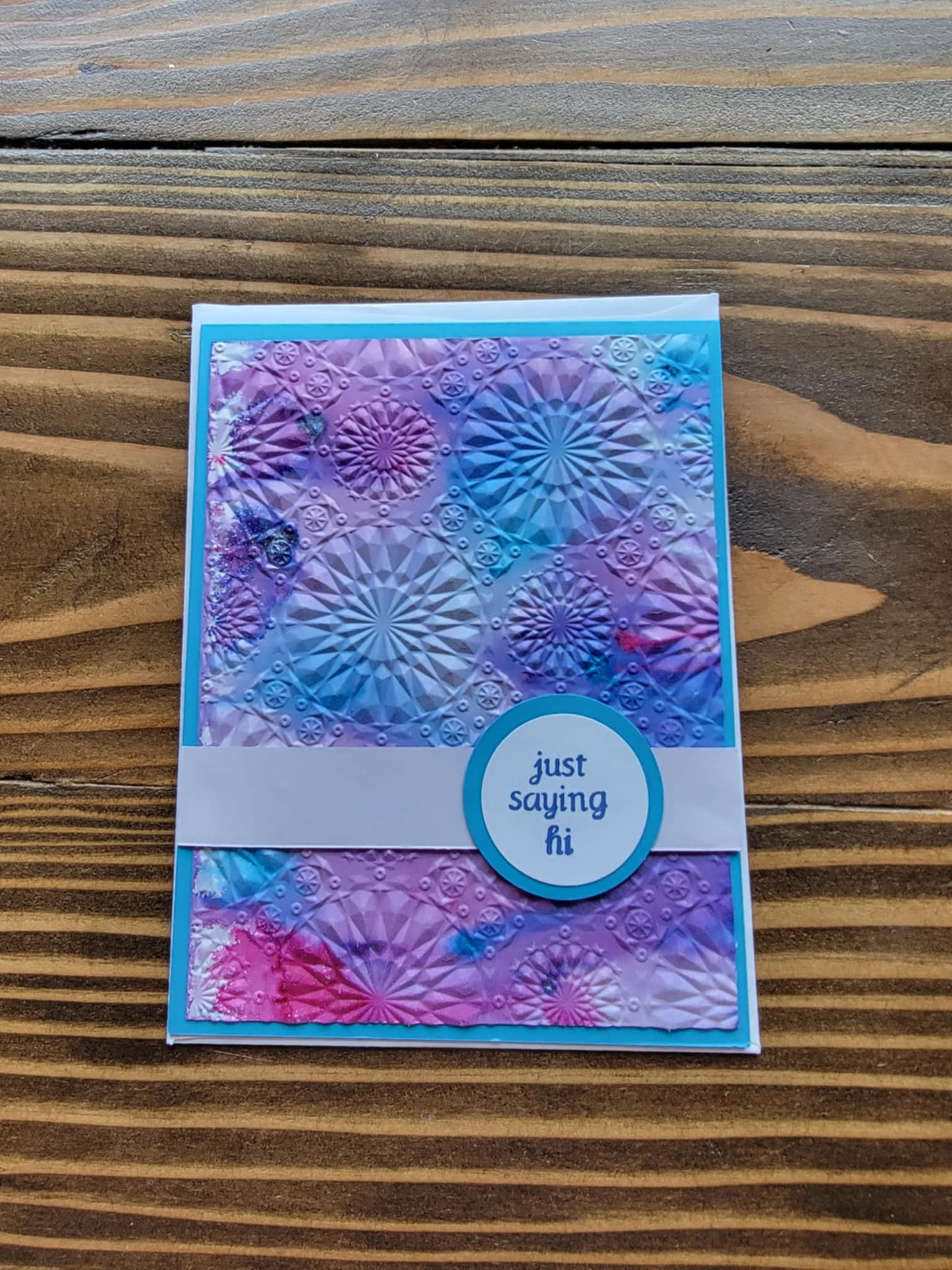 Embossed Elegance Card