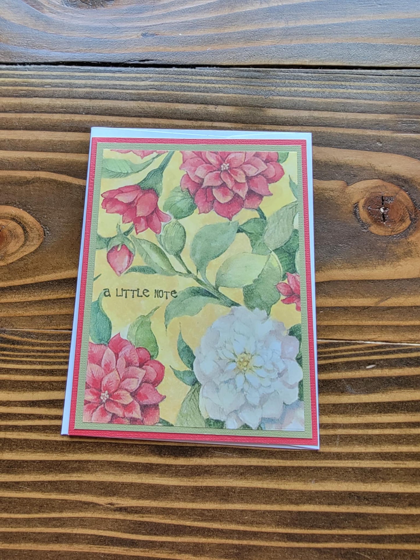 Floral Notes Card