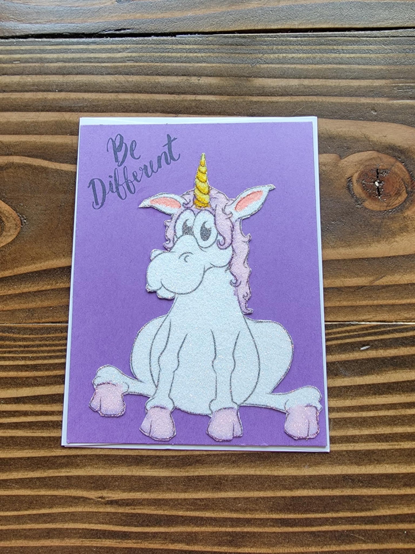 Magical Message: Be Different Card