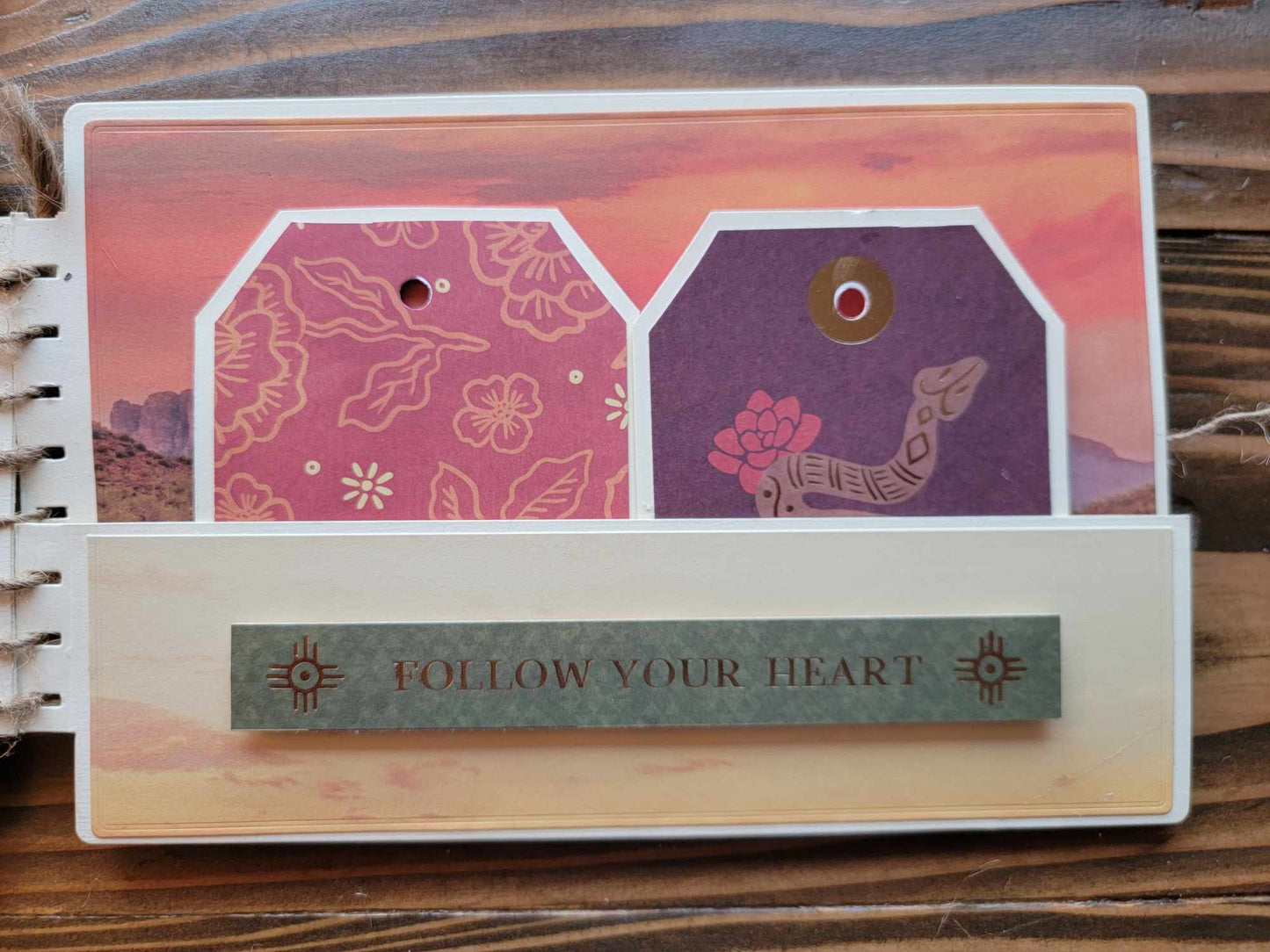 Southwestern Mini Album - Making Memories Scrapbook