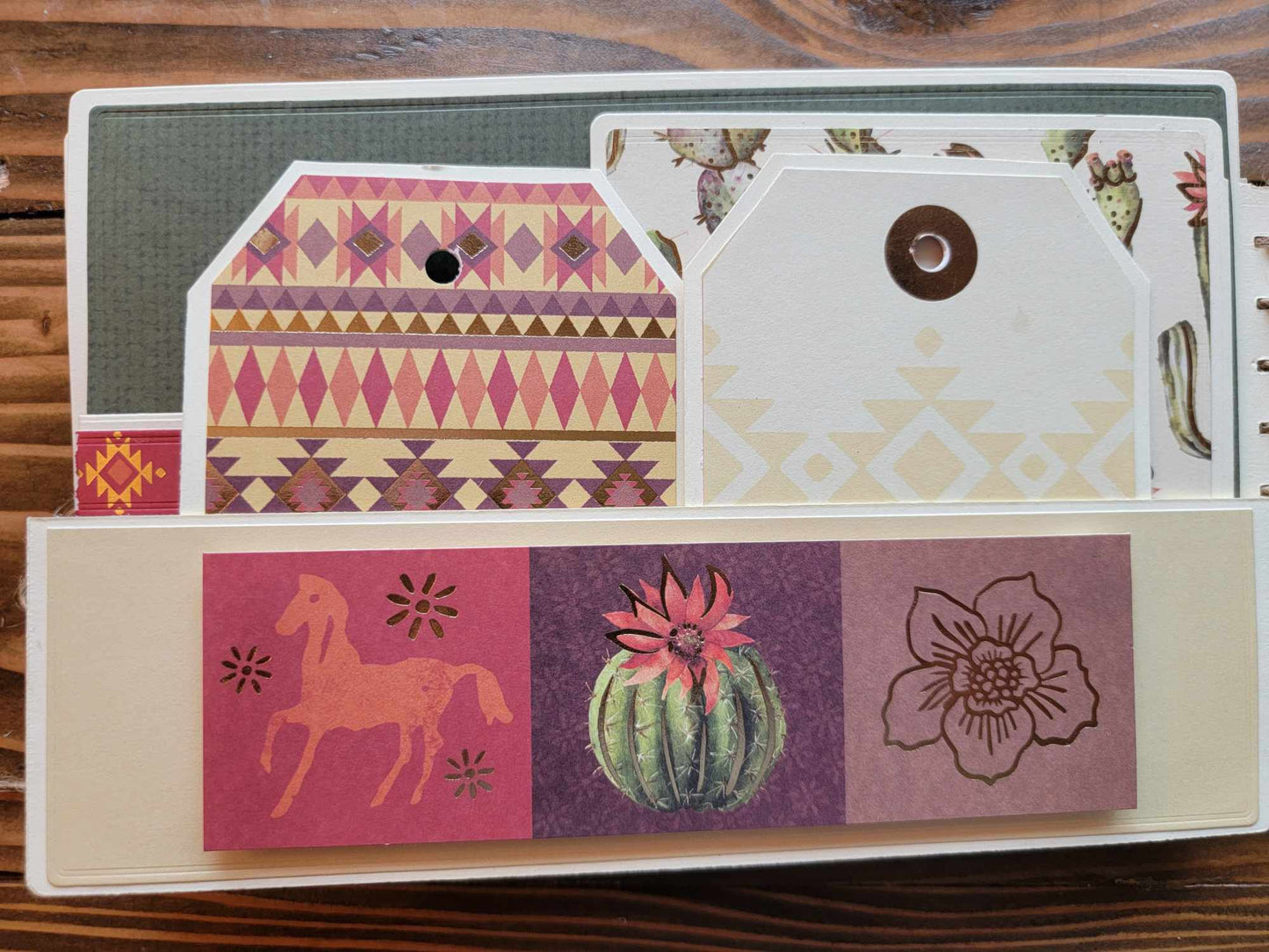 Southwestern Mini Album - Making Memories Scrapbook